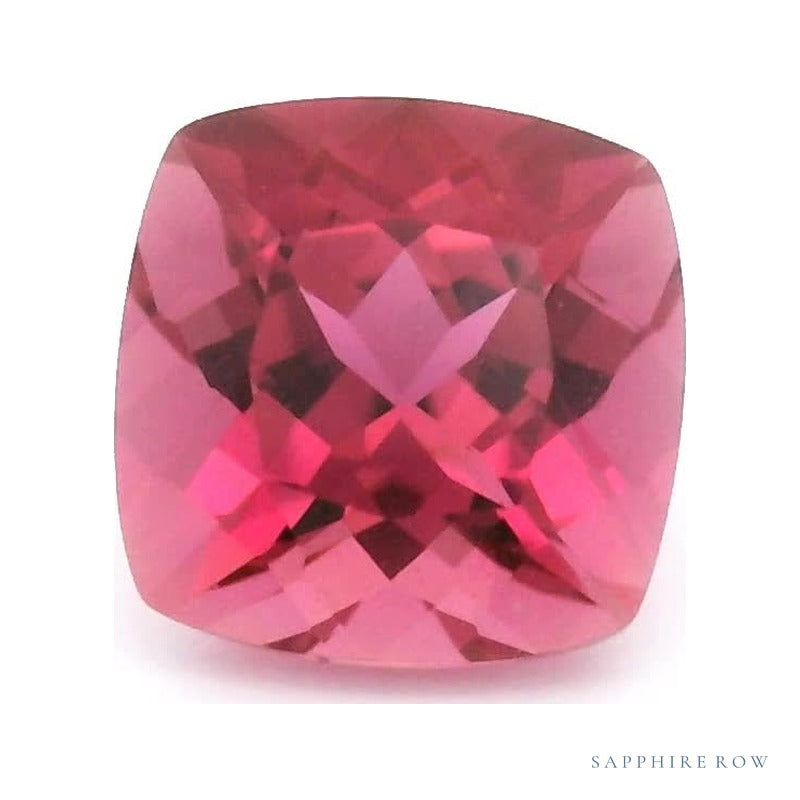 1.07 ct Natural Pink Tourmaline – Cushion Cut — Sapphire Row · cut7