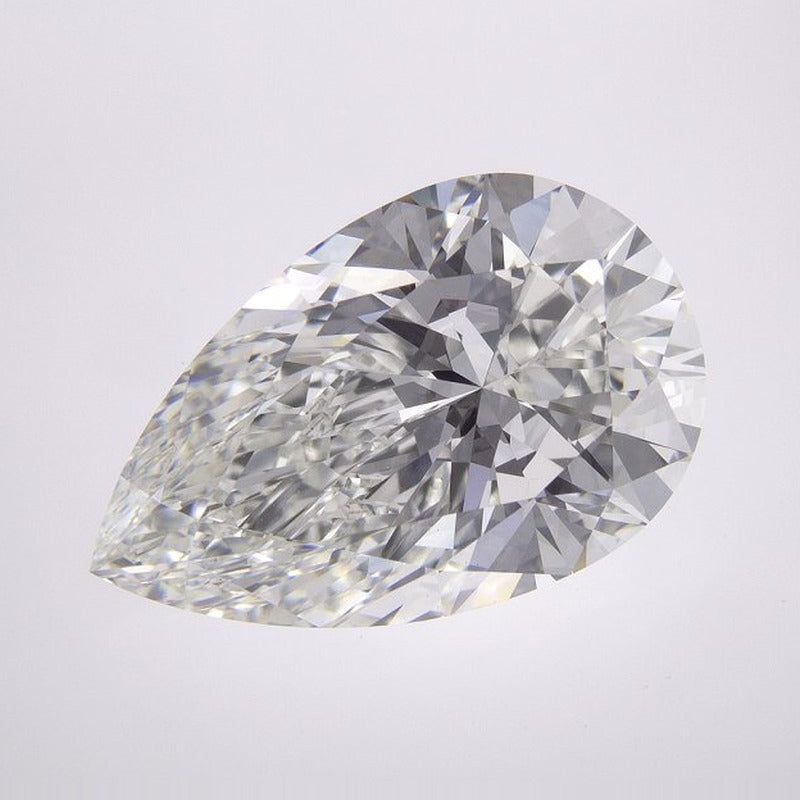 7.09 ct Lab-Grown Diamond – G VS1 – Pear Cut – GCAL Certified — Sapphire Row · cut7