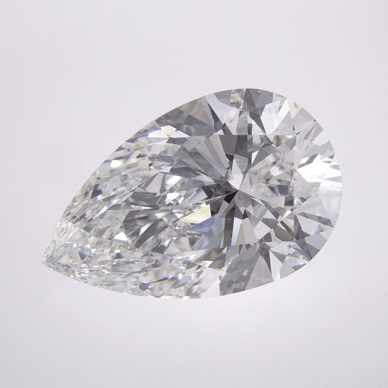 6.04 ct Lab-Grown Diamond – E VS1 – Pear Cut – GCAL Certified — Sapphire Row · cut7