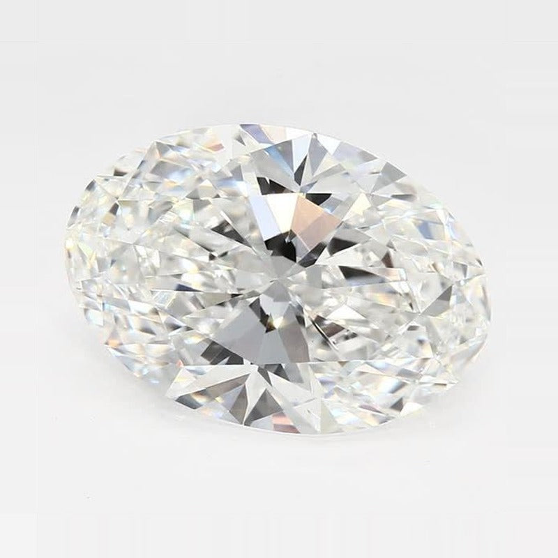 5.23 ct Lab-Grown Diamond – F VS1 – Oval Cut – GCAL Certified — Sapphire Row · cut7