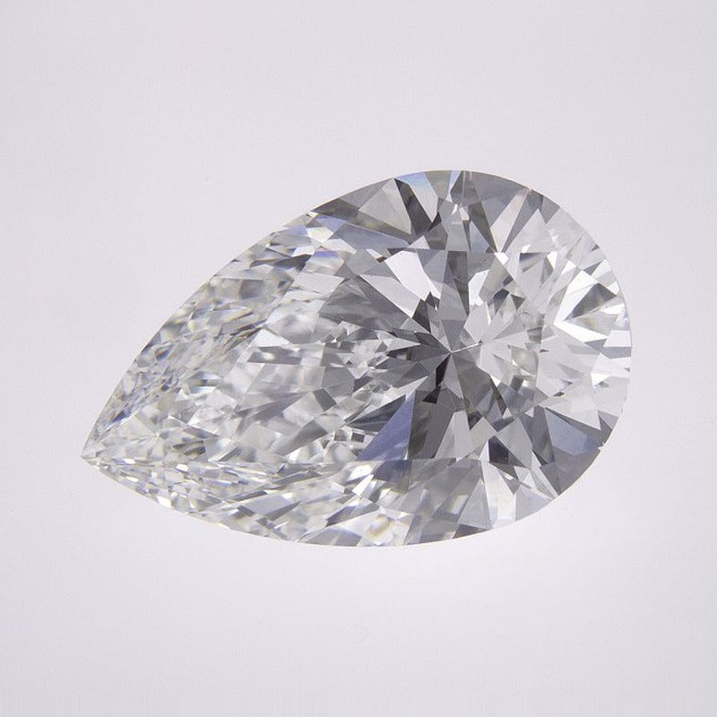 4.86 ct Lab-Grown Diamond – F VS1 – Pear Cut – GCAL Certified — Sapphire Row · cut7