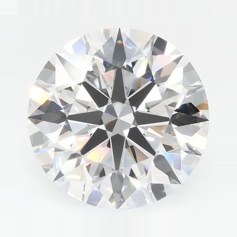 4.71 ct Lab-Grown Diamond – E VVS2 – Round Cut – GCAL Certified — Sapphire Row · cut7