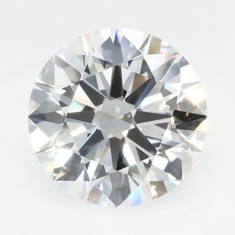 4.64 ct Lab-Grown Diamond – F VS2 – Round Cut – GCAL Certified — Sapphire Row · cut7
