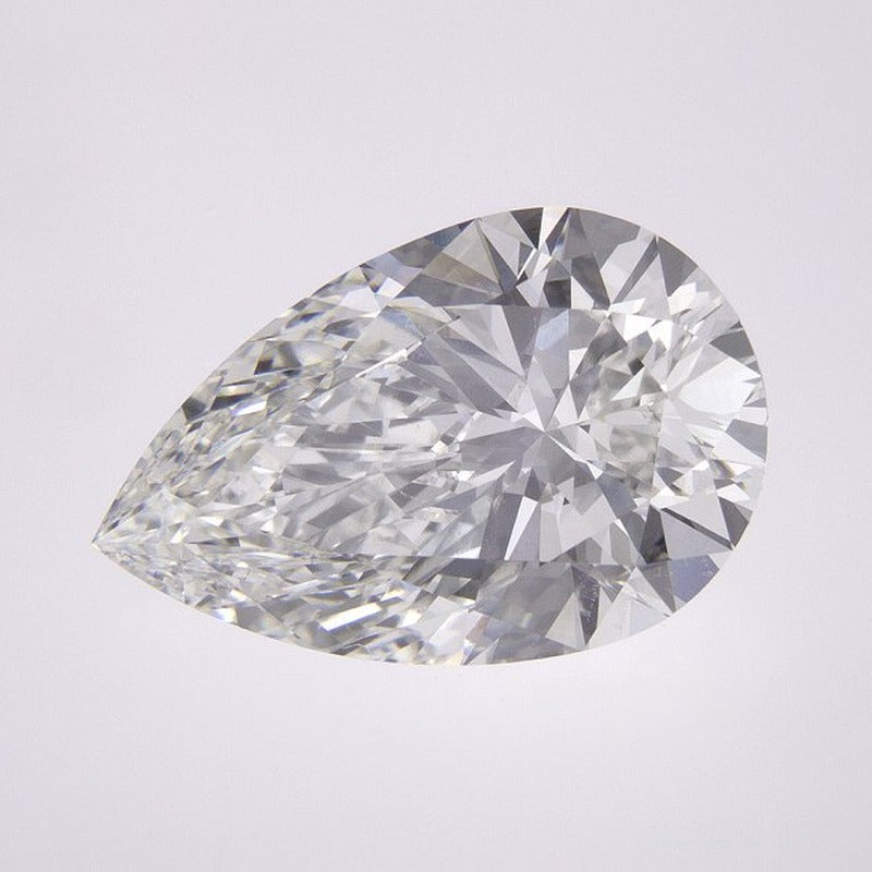 4.57 ct Lab-Grown Diamond – G VS1 – Pear Cut – GCAL Certified — Sapphire Row · cut7