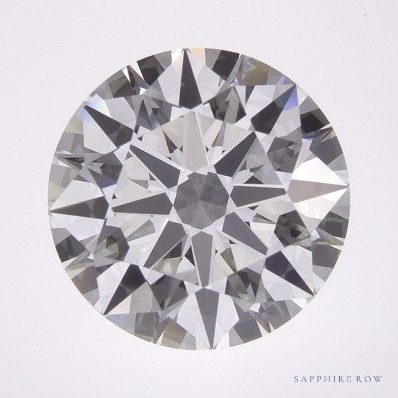 3.96 ct Lab-Grown Diamond – E VS1 – Round Cut – IGI Certified — Sapphire Row · cut7