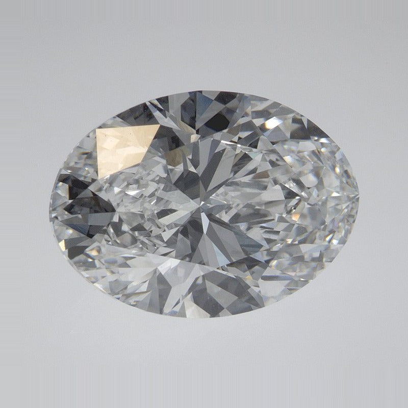 3.72 ct Lab-Grown Diamond – D VVS2 – Oval Cut – IGI Certified — Sapphire Row · cut7