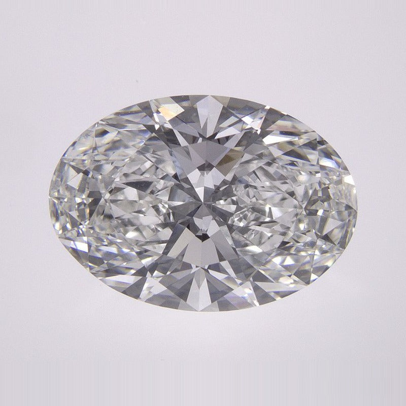 3.72 ct Lab-Grown Diamond – E VVS2 – Oval Cut – IGI Certified — Sapphire Row · cut7