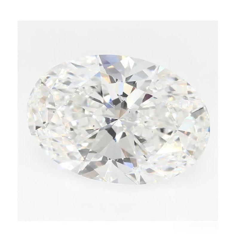 3.40 ct Lab-Grown Diamond – E VS2 – Oval Cut – GCAL Certified — Sapphire Row · cut7