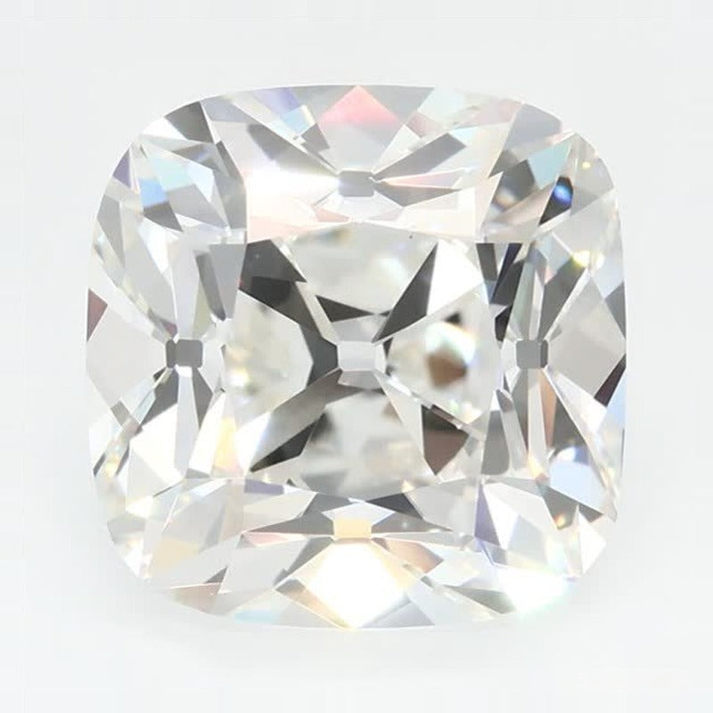 3.25 ct Lab-Grown Diamond – G VS1 – Cushion Cut – Old Mine Cut – GCAL Certified — Sapphire Row · cut7