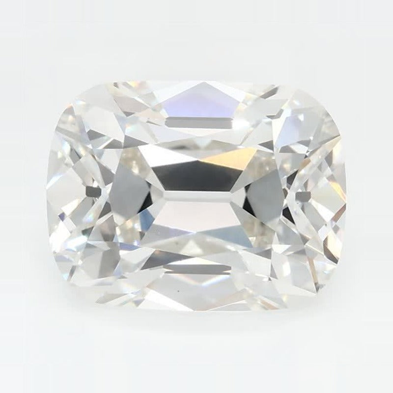 3.08 ct Lab-Grown Diamond – I VS1 – Elongated Cushion Cut – Old Mine Cut – GCAL Certified — Sapphire Row · cut7