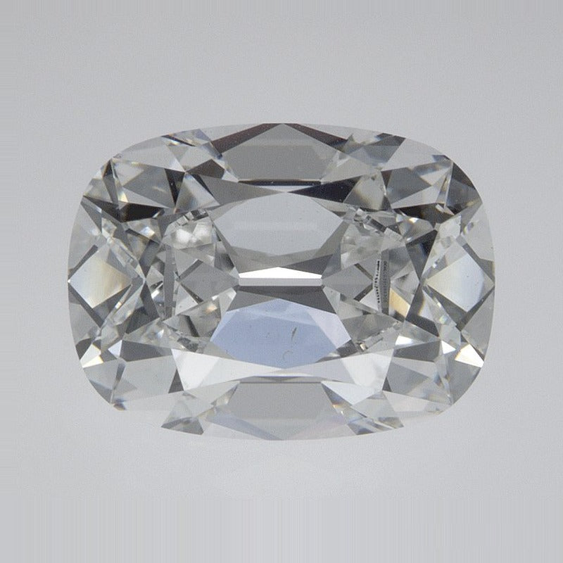 2.91 ct Lab-Grown Diamond – F VVS2 – Elongated Cushion Cut – Old Mine Cut – GCAL Certified — Sapphire Row · cut7