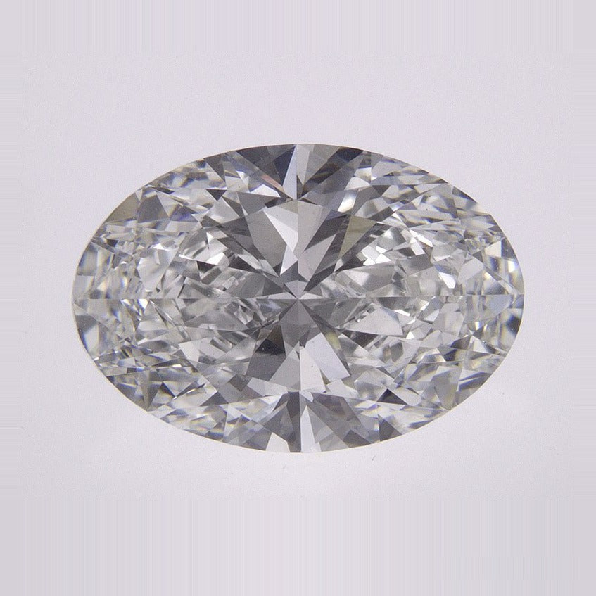 2.90 ct Lab-Grown Diamond – E VVS2 – Oval Cut – IGI Certified — Sapphire Row · cut7