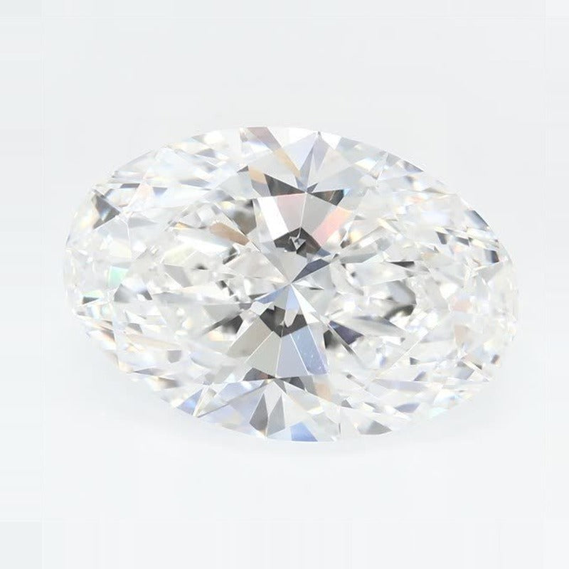 2.71 ct Lab-Grown Diamond – D VVS1 – Oval Cut – GCAL Certified — Sapphire Row · cut7