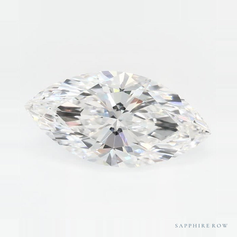 2.54 ct Lab-Grown Diamond – E VVS2 – Marquise Cut – GCAL Certified — Sapphire Row · cut7