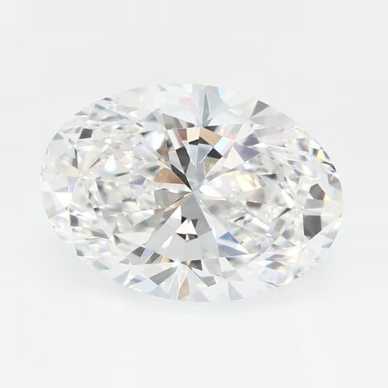 2.51 ct Lab-Grown Diamond – D VVS2 – Oval Cut – GCAL Certified — Sapphire Row · cut7