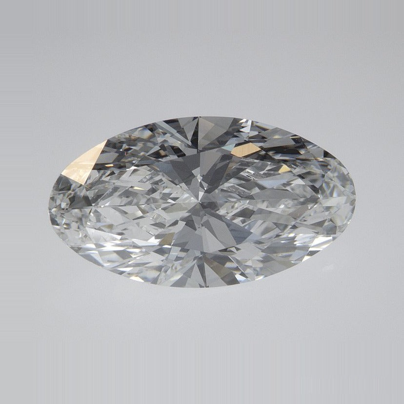2.50 ct Lab-Grown Diamond – D VVS2 – Elongated Oval Cut – GCAL Certified — Sapphire Row · cut7