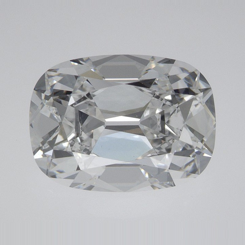 2.28 ct Lab-Grown Diamond – D VVS2 – Elongated Cushion Cut – Old Mine Cut – GCAL Certified — Sapphire Row · cut7