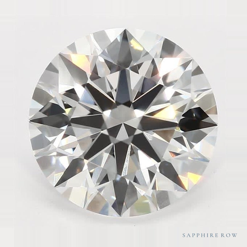 2.04 ct Lab-Grown Diamond – E VS1 – Round Cut – GCAL Certified — Sapphire Row · cut7