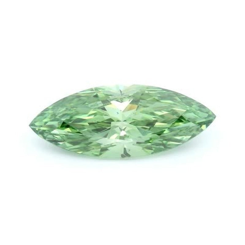 2.01 ct Lab-Grown Fancy Vivid Green Diamond – VS2 – Marquise Cut – IGI Certified — Sapphire Row · cut7