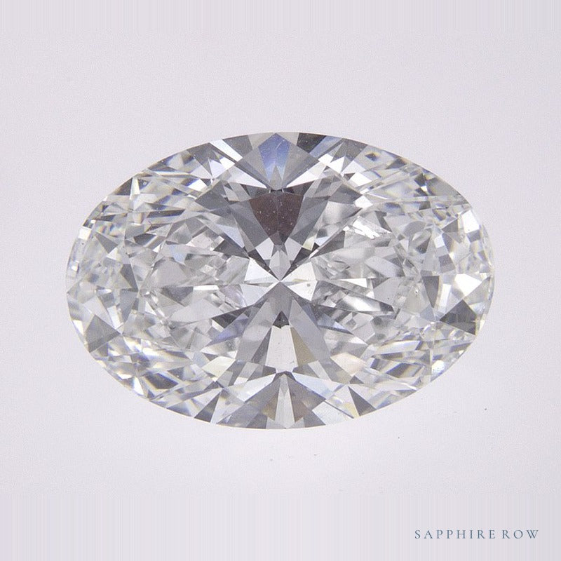 2.51 ct Lab-Grown Diamond – E VVS2 – Oval Cut – IGI Certified — Sapphire Row · cut7