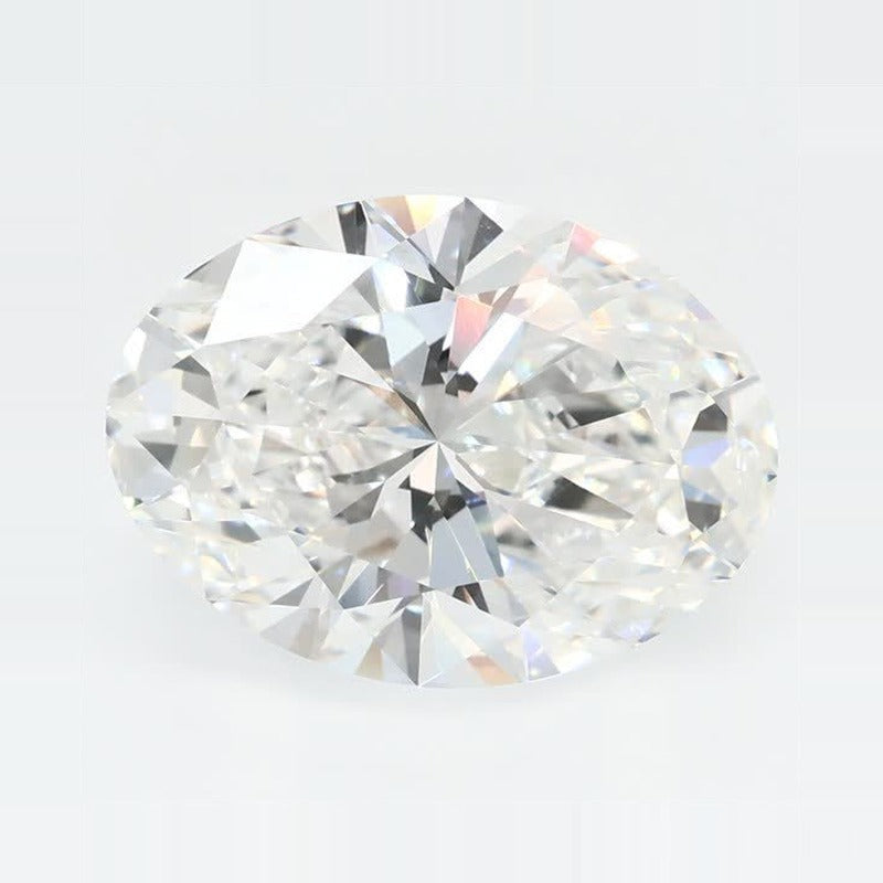 3.02 ct Lab-Grown Diamond – F VVS1 – Oval Cut – GCAL Certified — Sapphire Row · cut7