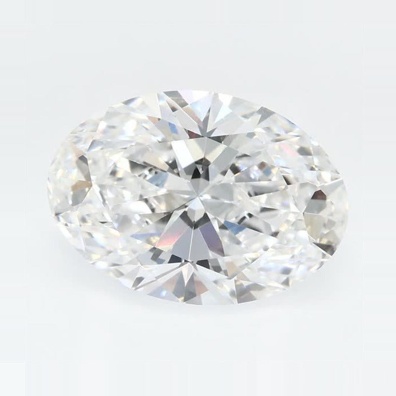 3.01 ct Lab-Grown Diamond – D VS1 – Oval Cut – GCAL Certified — Sapphire Row · cut7