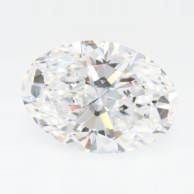 3.01 ct Lab-Grown Diamond – D VVS2 – Oval Cut – GCAL Certified — Sapphire Row · cut7