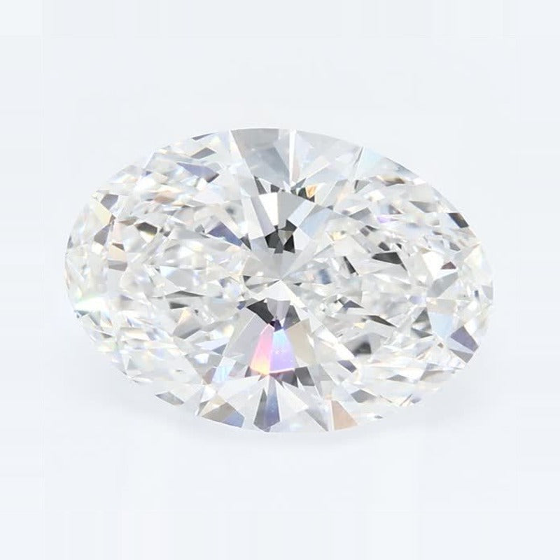 3.00 ct Lab-Grown Diamond – E VS1 – Oval Cut – GCAL Certified — Sapphire Row · cut7