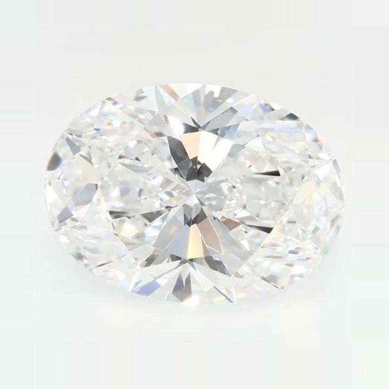3.00 ct Lab-Grown Diamond – D VVS1 – Oval Cut – GCAL Certified — Sapphire Row · cut7