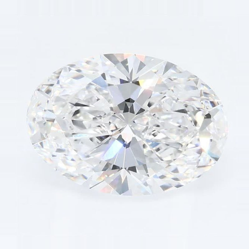 2.89 ct Lab-Grown Diamond – D VVS2 – Oval Cut – GCAL Certified — Sapphire Row · cut7