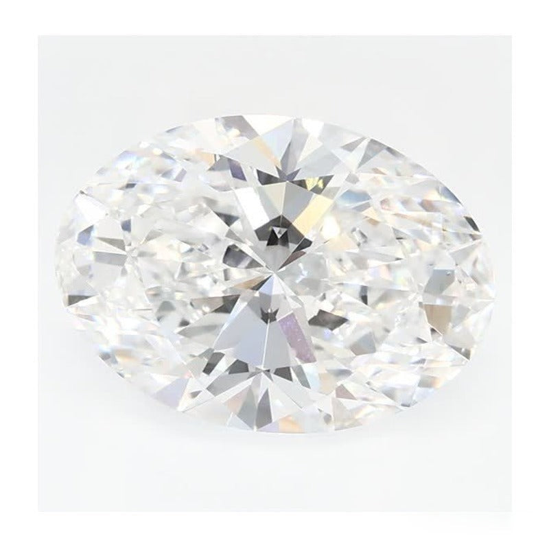2.76 ct Lab-Grown Diamond – D VS1 – Oval Cut – GCAL Certified — Sapphire Row · cut7