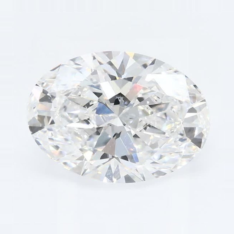 2.59 ct Lab-Grown Diamond – D VVS2 – Oval Cut – GCAL Certified — Sapphire Row · cut7