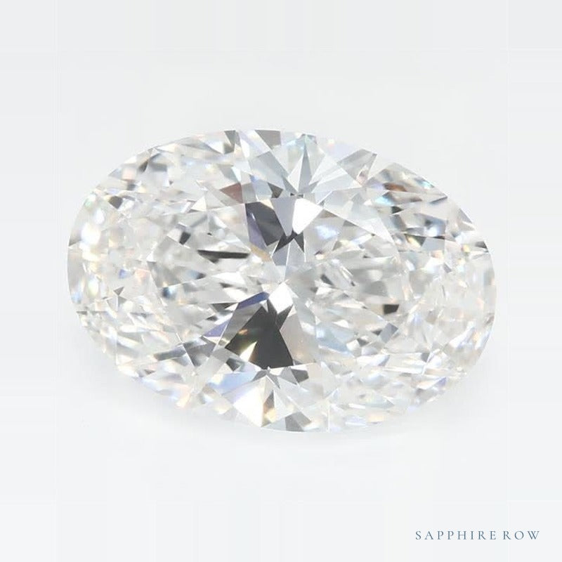 2.01 ct Lab-Grown Diamond – E VS1 – Oval Cut – GCAL Certified — Sapphire Row · cut7