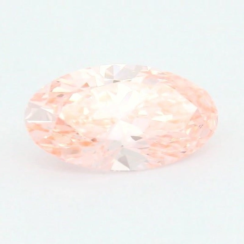 1.38 ct Lab-Grown Fancy Vivid Pink Diamond – VVS2 – Oval Cut – IGI Certified — Sapphire Row · cut7