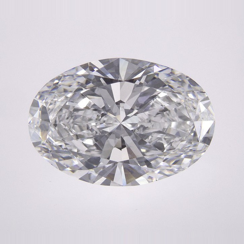 4.74 ct Lab-Grown Diamond – D VVS2 – Oval Cut – IGI Certified — Sapphire Row · cut7