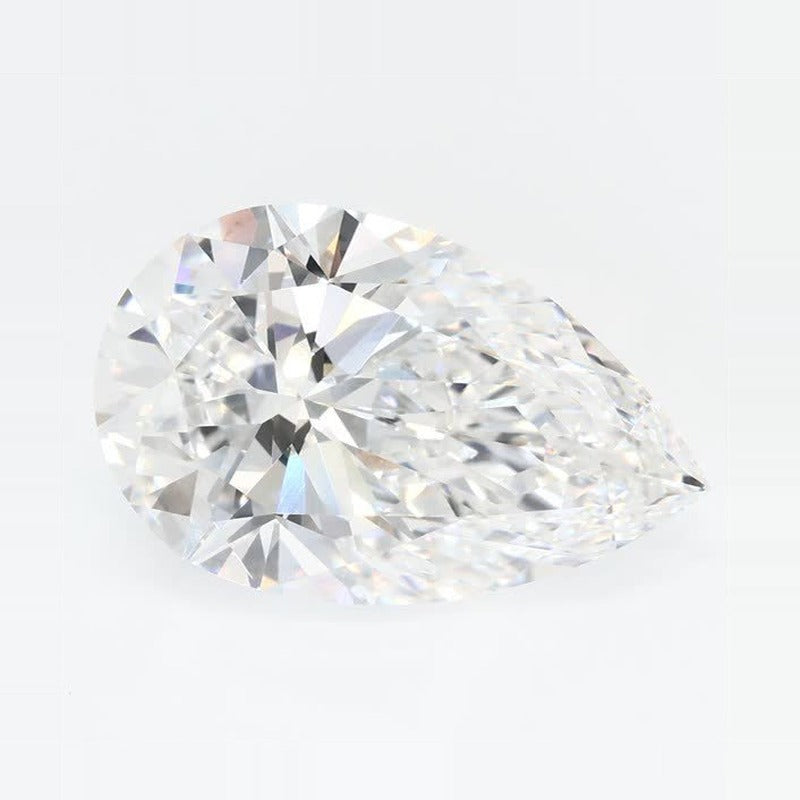 5.05 ct Lab-Grown Diamond – D VS1 – Pear Cut – GCAL Certified — Sapphire Row · cut7