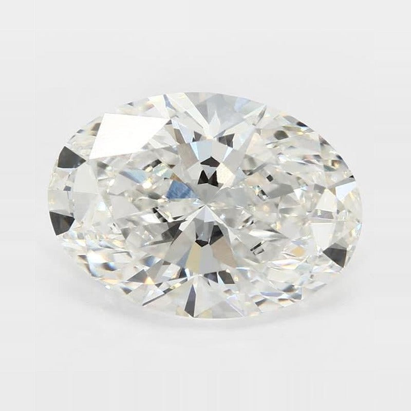 6.10 ct Lab-Grown Diamond – G VVS2 – Oval Cut – GCAL Certified — Sapphire Row · cut7