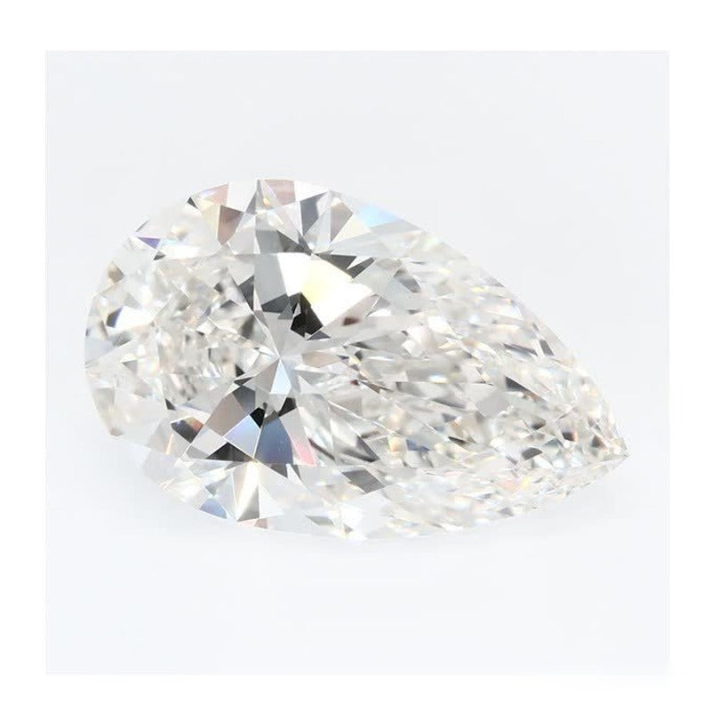 3.73 ct Lab-Grown Diamond – G VVS2 – Pear Cut – GCAL Certified — Sapphire Row · cut7
