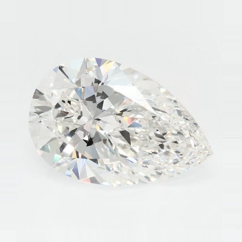 3.24 ct Lab-Grown Diamond – G VVS2 – Pear Cut – GCAL Certified — Sapphire Row · cut7