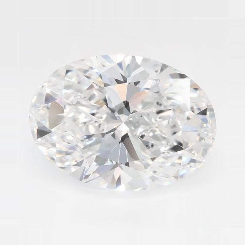 3.08 ct Lab-Grown Diamond – D VS1 – Oval Cut – GCAL Certified — Sapphire Row · cut7