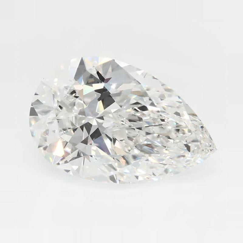2.64 ct Lab-Grown Diamond – F VVS2 – Pear Cut – GCAL Certified — Sapphire Row · cut7