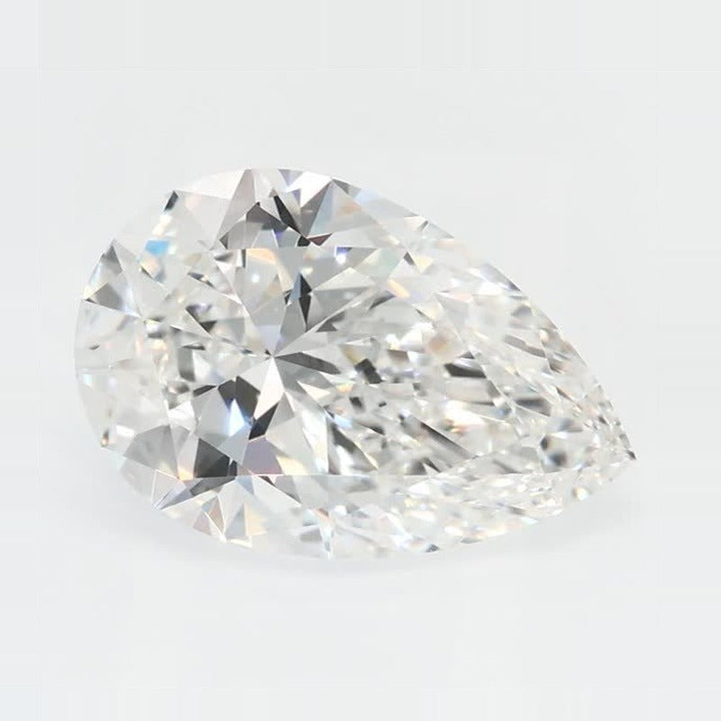 2.51 ct Lab-Grown Diamond – F VVS2 – Pear Cut – GCAL Certified — Sapphire Row · cut7