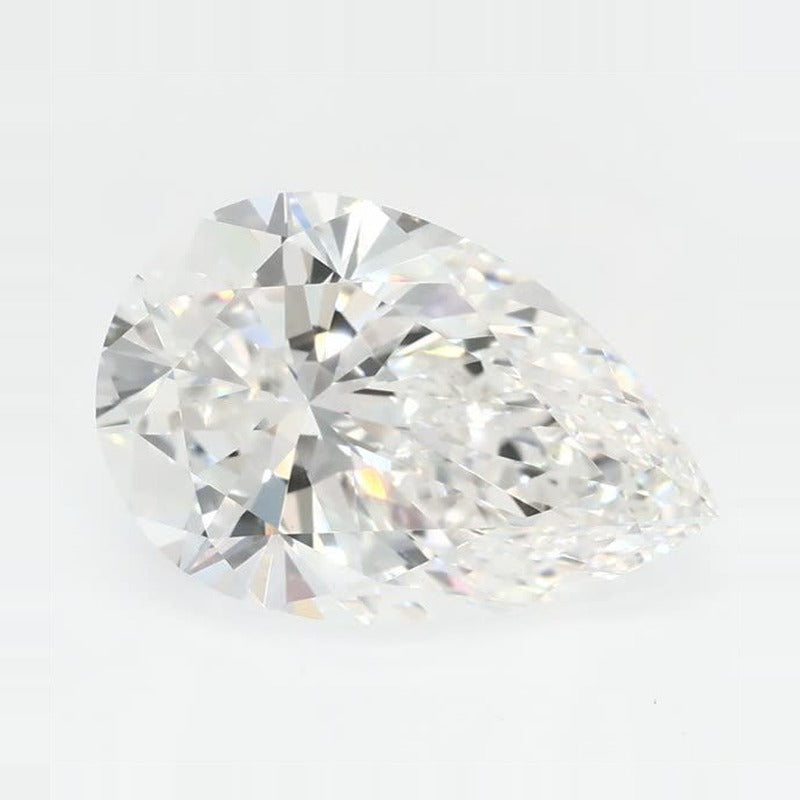 2.46 ct Lab-Grown Diamond – F VVS2 – Pear Cut – GCAL Certified — Sapphire Row · cut7