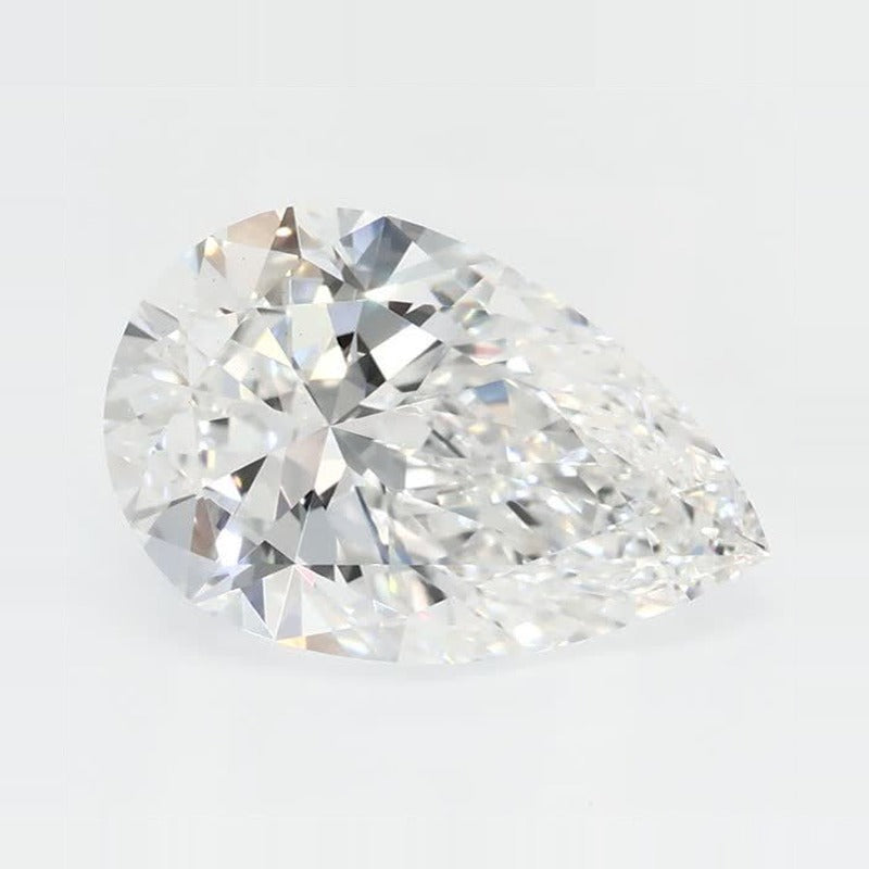 2.38 ct Lab-Grown Diamond – E VVS2 – Pear Cut – GCAL Certified — Sapphire Row · cut7