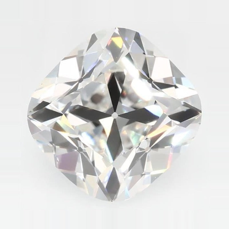 1.78 ct Lab-Grown Diamond – G VVS2 – Cushion Cut – Old Mine Cut – GCAL Certified — Sapphire Row · cut7