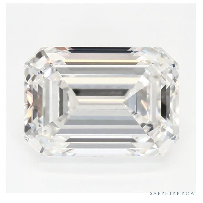 1.77 ct Lab-Grown Diamond – F VVS2 – Emerald Cut – GCAL Certified — Sapphire Row · cut7