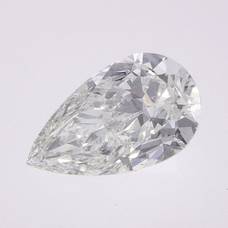 1.02 ct Natural Diamond – I SI2 – Pear Cut – GIA Certified — Sapphire Row · cut7