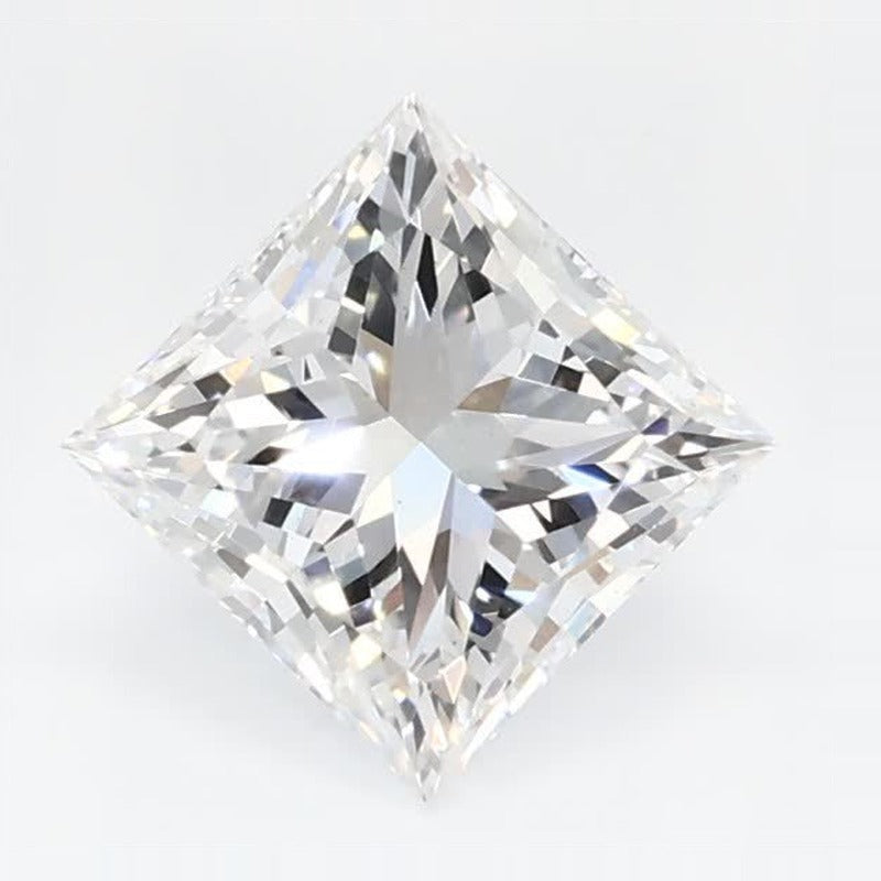 0.86 ct Lab-Grown Diamond – D VS1 – Square Cut – GCAL Certified — Sapphire Row · cut7