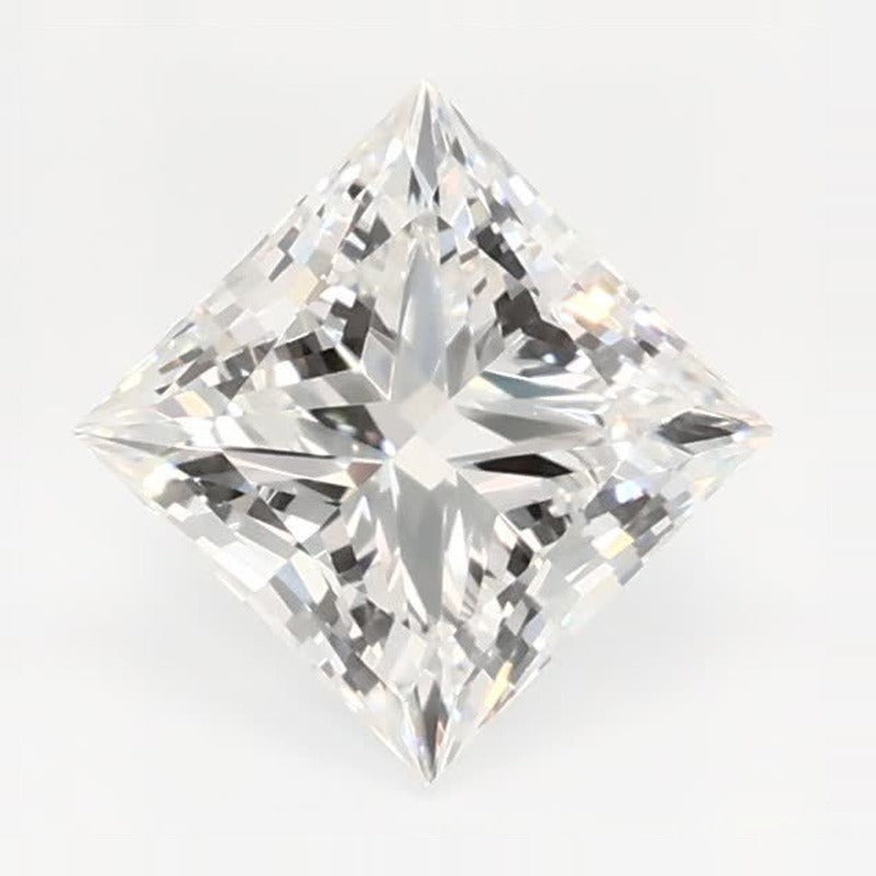 0.76 ct Lab-Grown Diamond – G VVS1 – Square Cut – GCAL Certified — Sapphire Row · cut7
