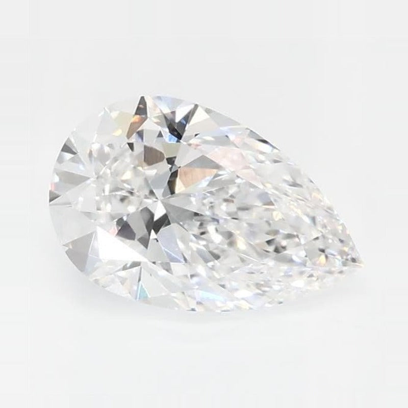 0.74 ct Lab-Grown Diamond – E VVS2 – Pear Cut – GCAL Certified — Sapphire Row · cut7